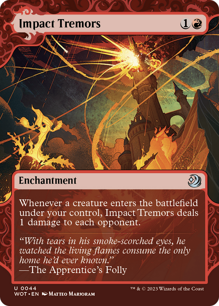 Impact Tremors (44) [Wilds of Eldraine: Enchanting Tales] foil - Deck Out Gaming