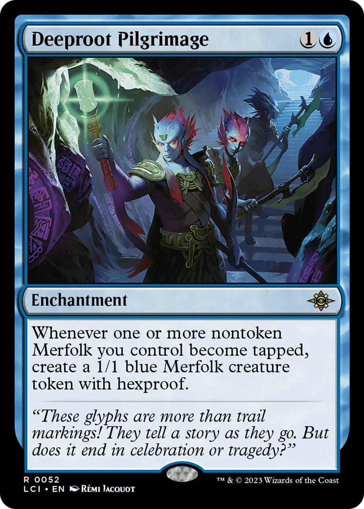 Deeproot Pilgrimage (52) [The Lost Caverns of Ixalan] foil - Deck Out Gaming