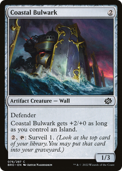 Coastal Bulwark (76) [The Brothers' War] foil - Deck Out Gaming