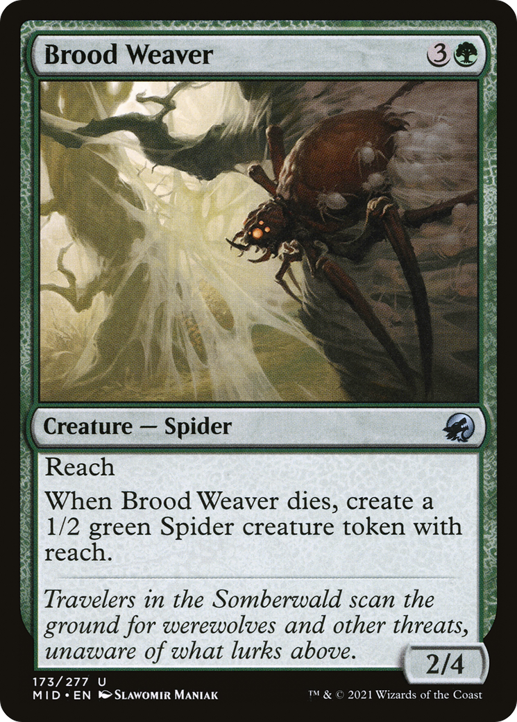Brood Weaver (173) [Innistrad: Midnight Hunt] - Deck Out Gaming