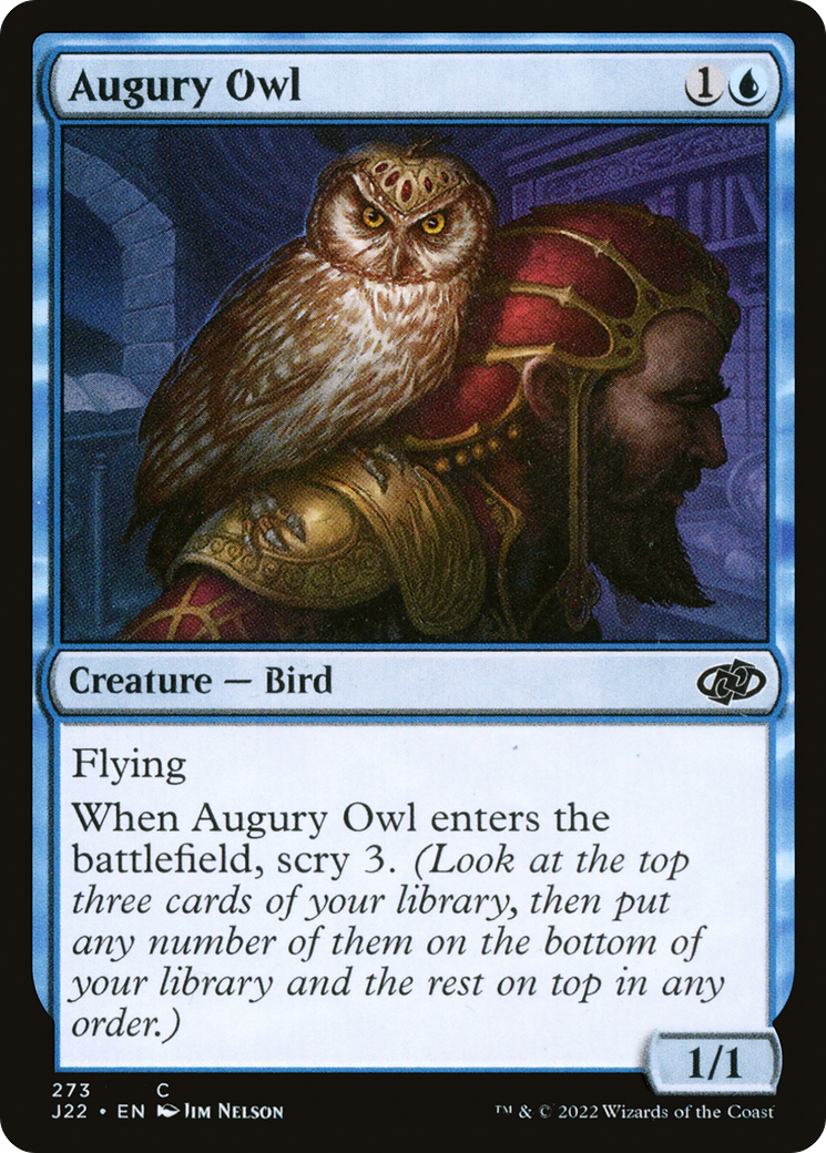 Augury Owl (273) [Jumpstart 2022] - Deck Out Gaming