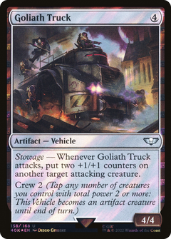 Goliath Truck (Surge Foil) (158) [Warhammer 40,000 Commander] foil - Deck Out Gaming