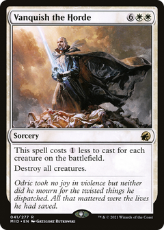 Vanquish the Horde (41) [Innistrad: Midnight Hunt] foil - Deck Out Gaming