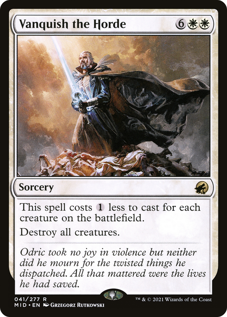 Vanquish the Horde (41) [Innistrad: Midnight Hunt] foil - Deck Out Gaming