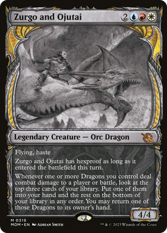 Zurgo and Ojutai (Showcase) (319) [March of the Machine] foil - Deck Out Gaming