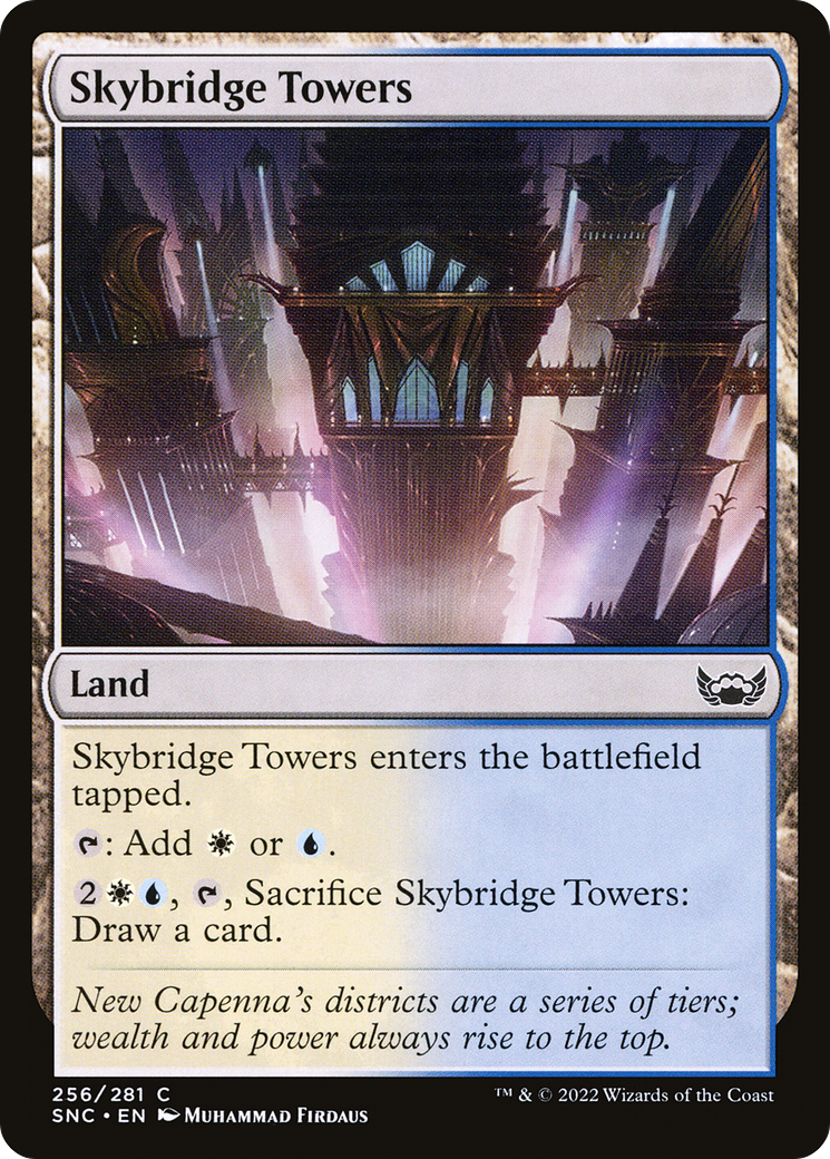 Skybridge Towers (256) [Streets of New Capenna] - Deck Out Gaming