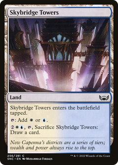 Skybridge Towers (256) [Streets of New Capenna] - Deck Out Gaming