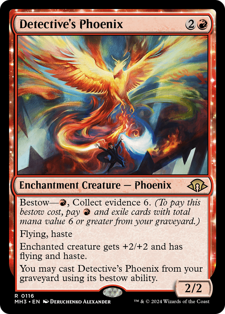 Detective's Phoenix (116) [Modern Horizons 3] - Deck Out Gaming