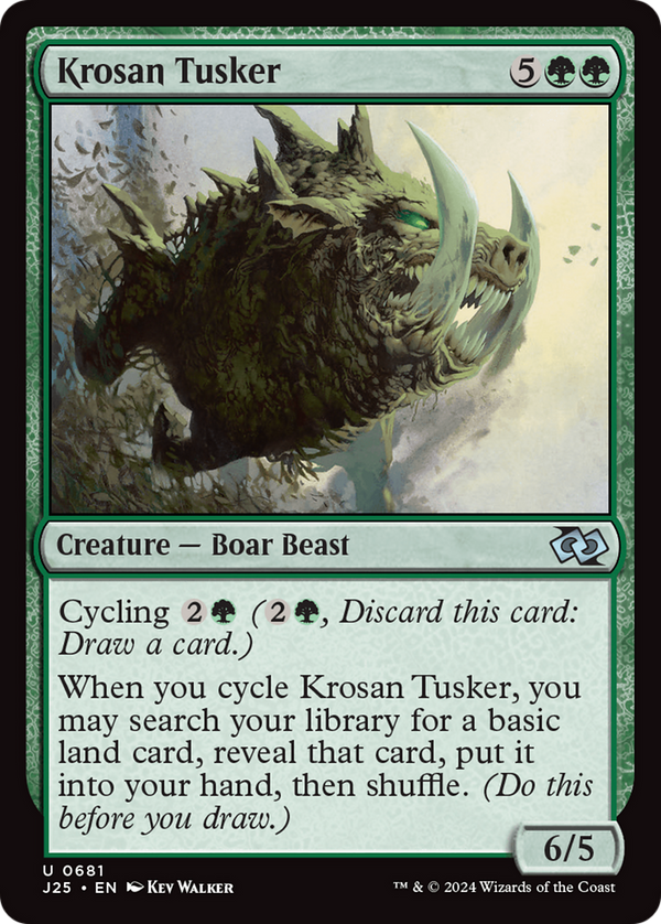 Krosan Tusker (681) [Foundations Jumpstart] - Deck Out Gaming