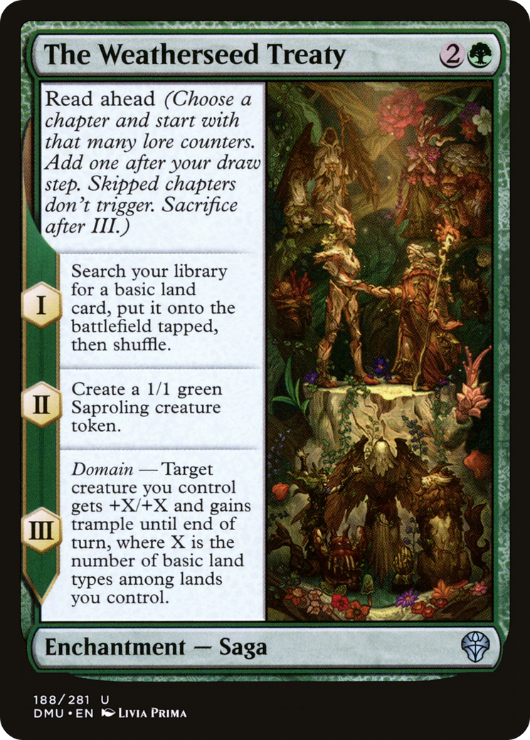 The Weatherseed Treaty (188) [Dominaria United] - Deck Out Gaming