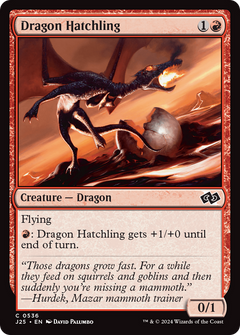 Dragon Hatchling (536) [Foundations Jumpstart] - Deck Out Gaming
