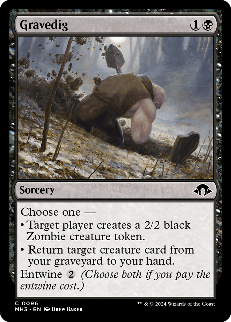 Gravedig (96) [Modern Horizons 3] foil - Deck Out Gaming
