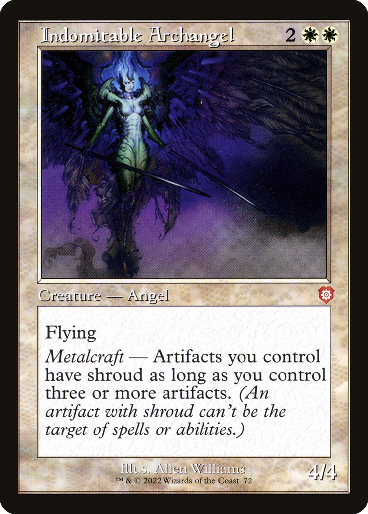 Indomitable Archangel (Retro Frame) (72) [The Brothers' War Commander] - Deck Out Gaming