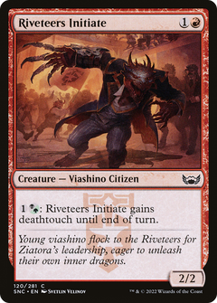 Riveteers Initiate (120) [Streets of New Capenna] foil - Deck Out Gaming
