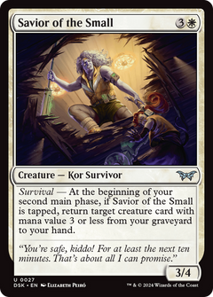 Savior of the Small (27) [Duskmourn: House of Horror] foil - Deck Out Gaming
