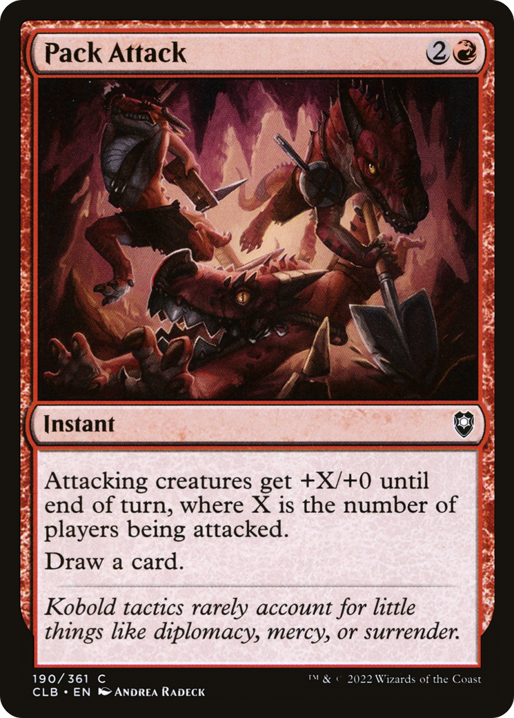 Pack Attack (190) [Commander Legends: Battle for Baldur's Gate] - Deck Out Gaming