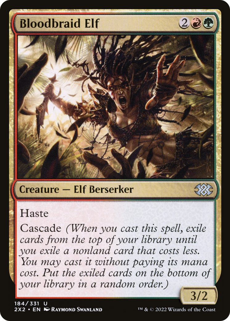 Bloodbraid Elf (184) [Double Masters 2022] - Deck Out Gaming