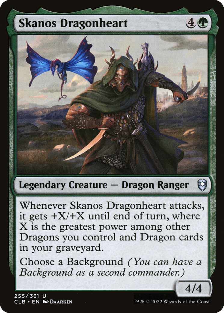 Skanos Dragonheart (255) [Commander Legends: Battle for Baldur's Gate] - Deck Out Gaming