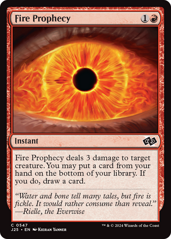 Fire Prophecy (547) [Foundations Jumpstart] - Deck Out Gaming