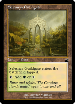Selesnya Guildgate (Retro Frame) (410) [Ravnica Remastered] foil - Deck Out Gaming