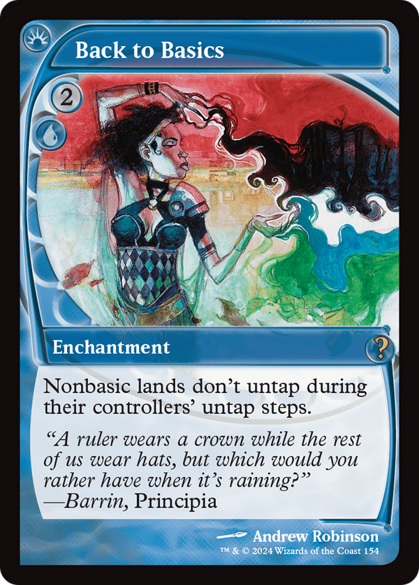 Back to Basics (Future Sight) (154) [Mystery Booster 2] foil - Deck Out Gaming