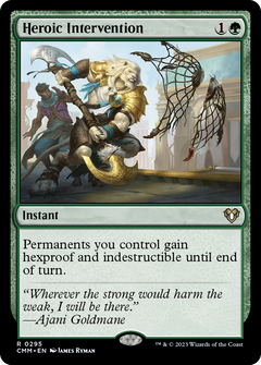 Heroic Intervention (295) [Commander Masters] foil - Deck Out Gaming
