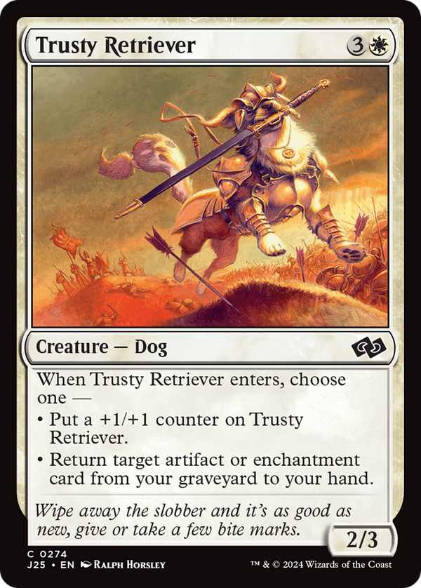 Trusty Retriever (274) [Foundations Jumpstart] - Deck Out Gaming