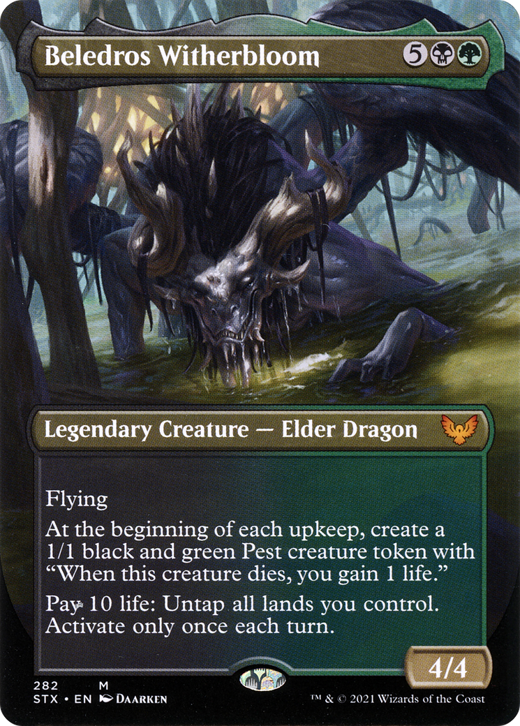 Beledros Witherbloom (Borderless) (282) [Strixhaven: School of Mages] foil - Deck Out Gaming