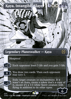 Kaya, Intangible Slayer (Borderless) (341) [Phyrexia: All Will Be One] - Deck Out Gaming