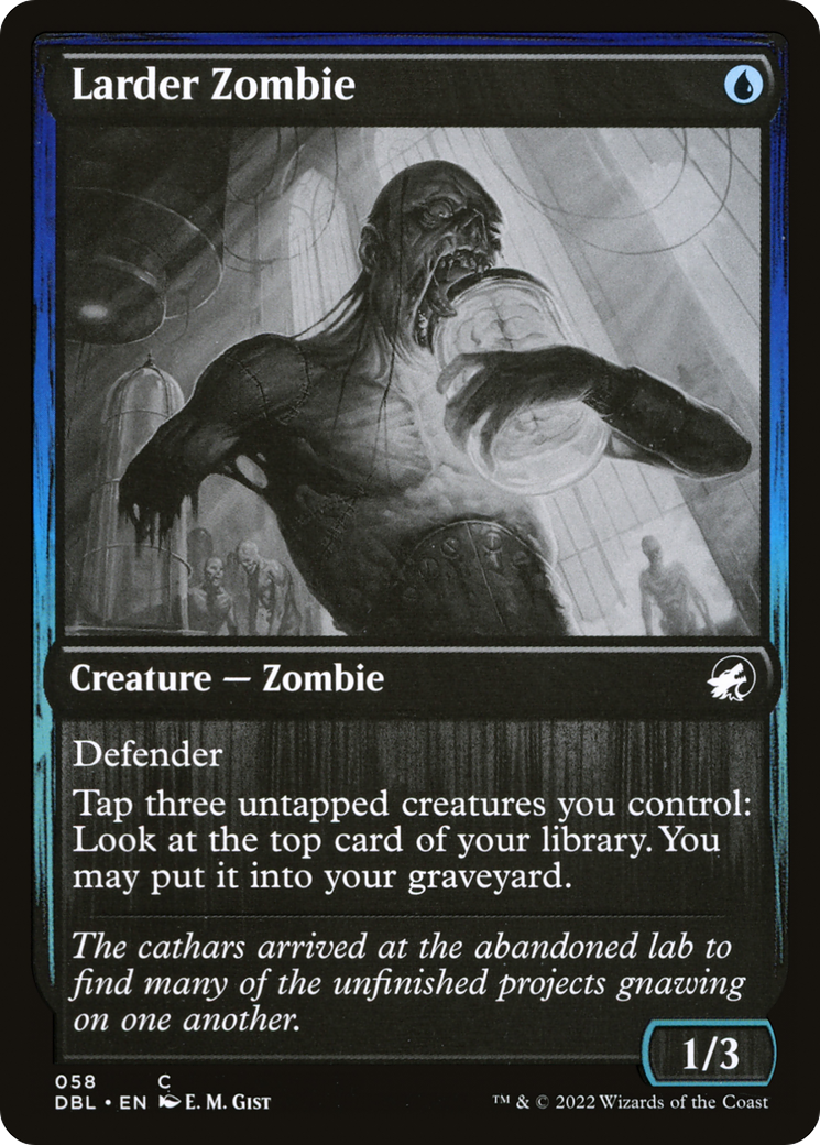 Larder Zombie (58) [Innistrad: Double Feature] foil - Deck Out Gaming