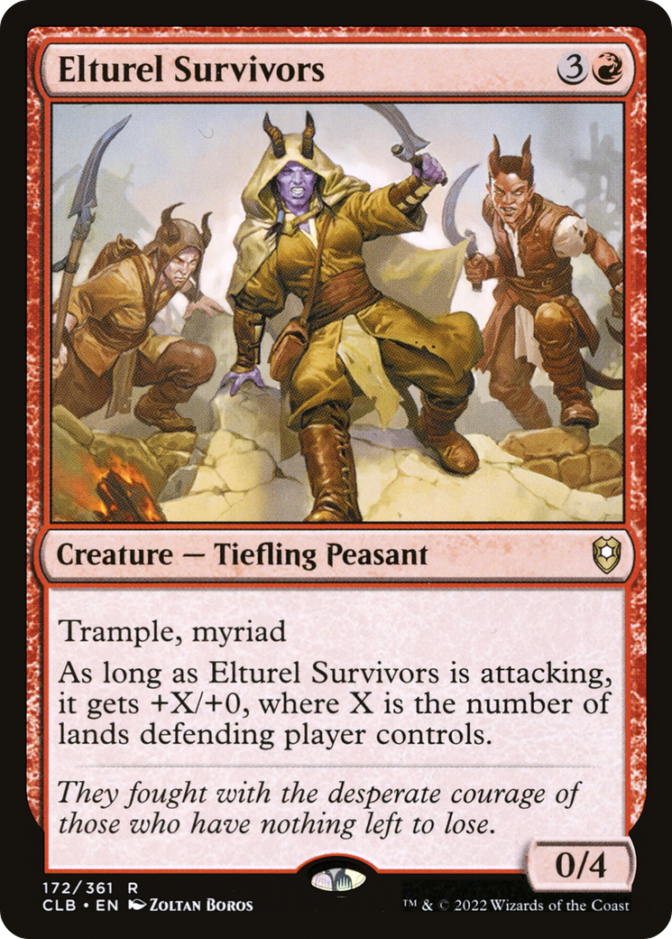 Elturel Survivors (172) [Commander Legends: Battle for Baldur's Gate] - Deck Out Gaming