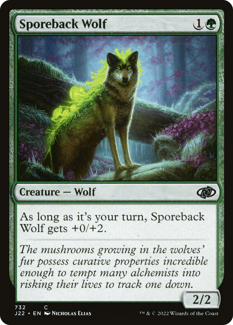 Sporeback Wolf (732) [Jumpstart 2022] - Deck Out Gaming