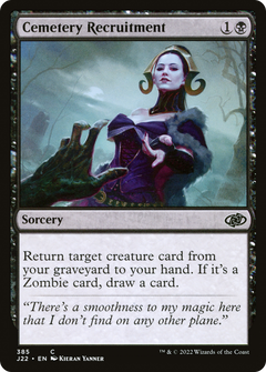 Cemetery Recruitment (385) [Jumpstart 2022] - Deck Out Gaming