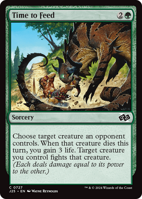 Time to Feed (727) [Foundations Jumpstart] - Deck Out Gaming