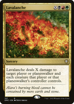 Lavalanche (157) [Commander: Dominaria United] - Deck Out Gaming