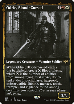 Odric, Blood-Cursed (510) [Innistrad: Double Feature] foil - Deck Out Gaming