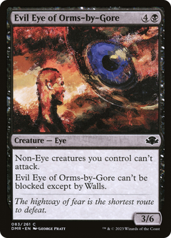Evil Eye of Orms-by-Gore (83) [Dominaria Remastered] foil - Deck Out Gaming