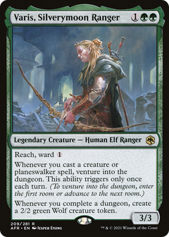 Varis, Silverymoon Ranger (209) [Adventures in the Forgotten Realms] foil - Deck Out Gaming