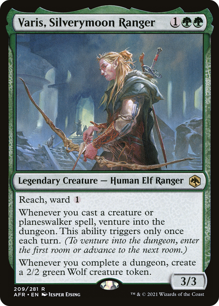 Varis, Silverymoon Ranger (209) [Adventures in the Forgotten Realms] - Deck Out Gaming