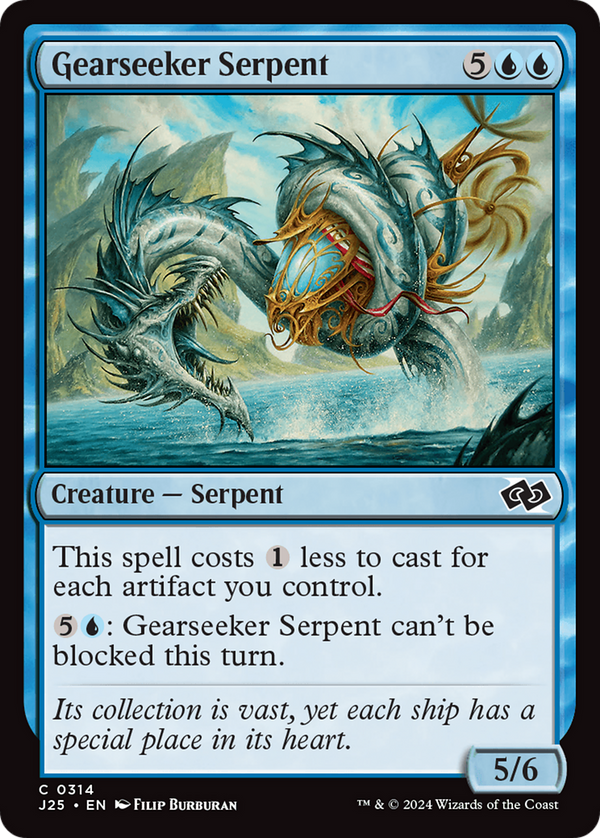 Gearseeker Serpent (314) [Foundations Jumpstart] - Deck Out Gaming