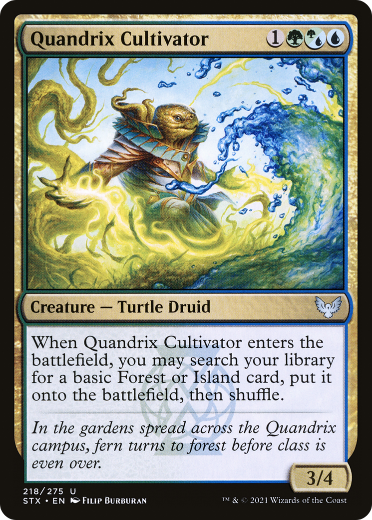 Quandrix Cultivator (218) [Strixhaven: School of Mages] - Deck Out Gaming