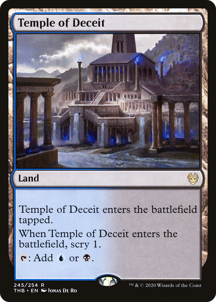 Temple of Deceit (245) [Theros Beyond Death] - Deck Out Gaming
