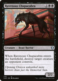 Ravenous Chupacabra (770) [Commander Legends: Battle for Baldur's Gate] - Deck Out Gaming