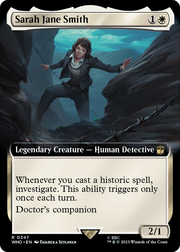 Sarah Jane Smith (Extended Art) (347) [Doctor Who] foil - Deck Out Gaming