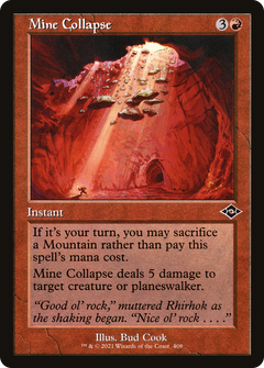 Mine Collapse (Retro Frame) (408) [Modern Horizons 2] foil - Deck Out Gaming