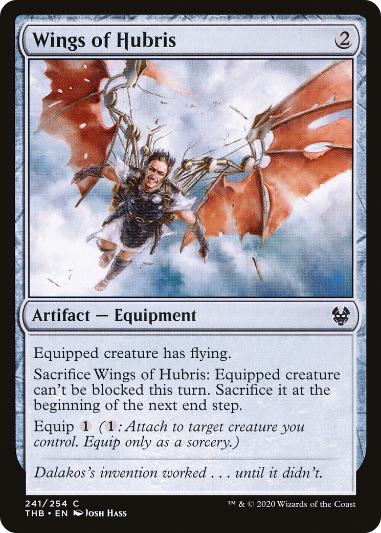 Wings of Hubris (241) [Theros Beyond Death] foil - Deck Out Gaming