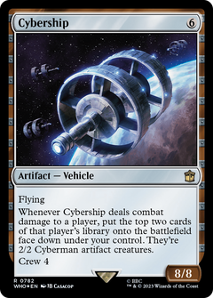 Cybership (Surge Foil) (782) [Doctor Who] foil - Deck Out Gaming