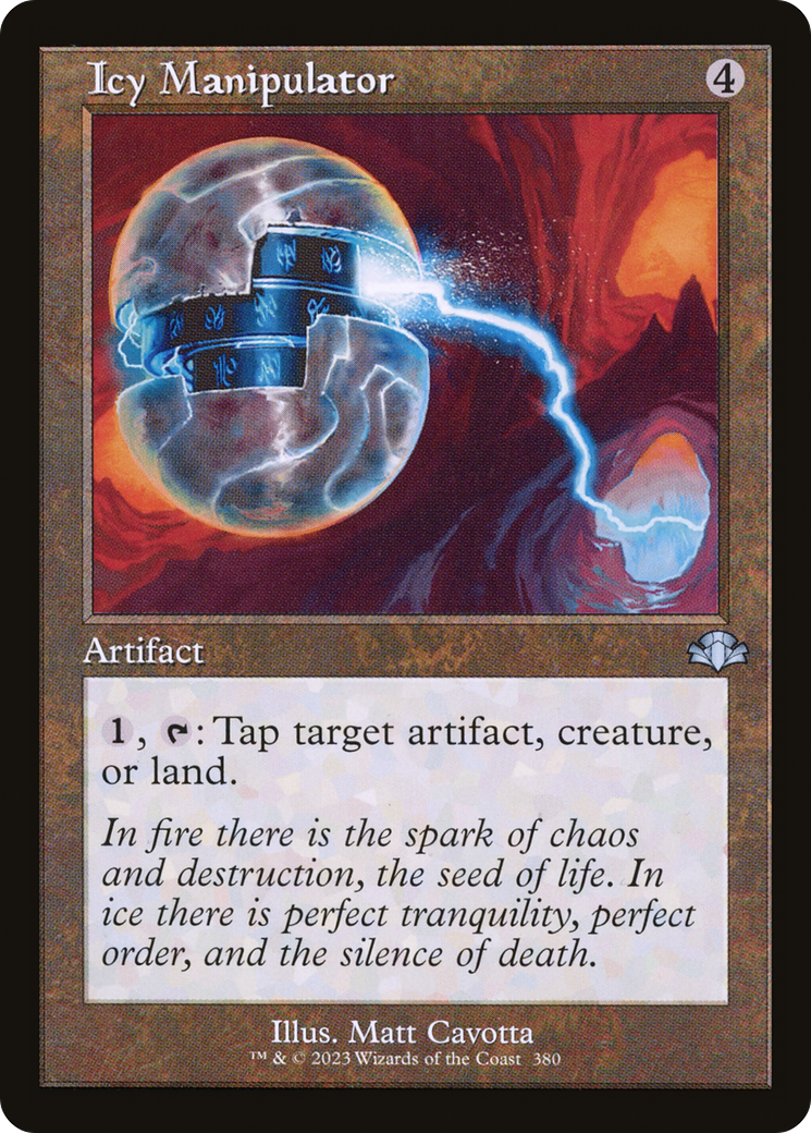 Icy Manipulator (Retro Frame) (380) [Dominaria Remastered] - Deck Out Gaming