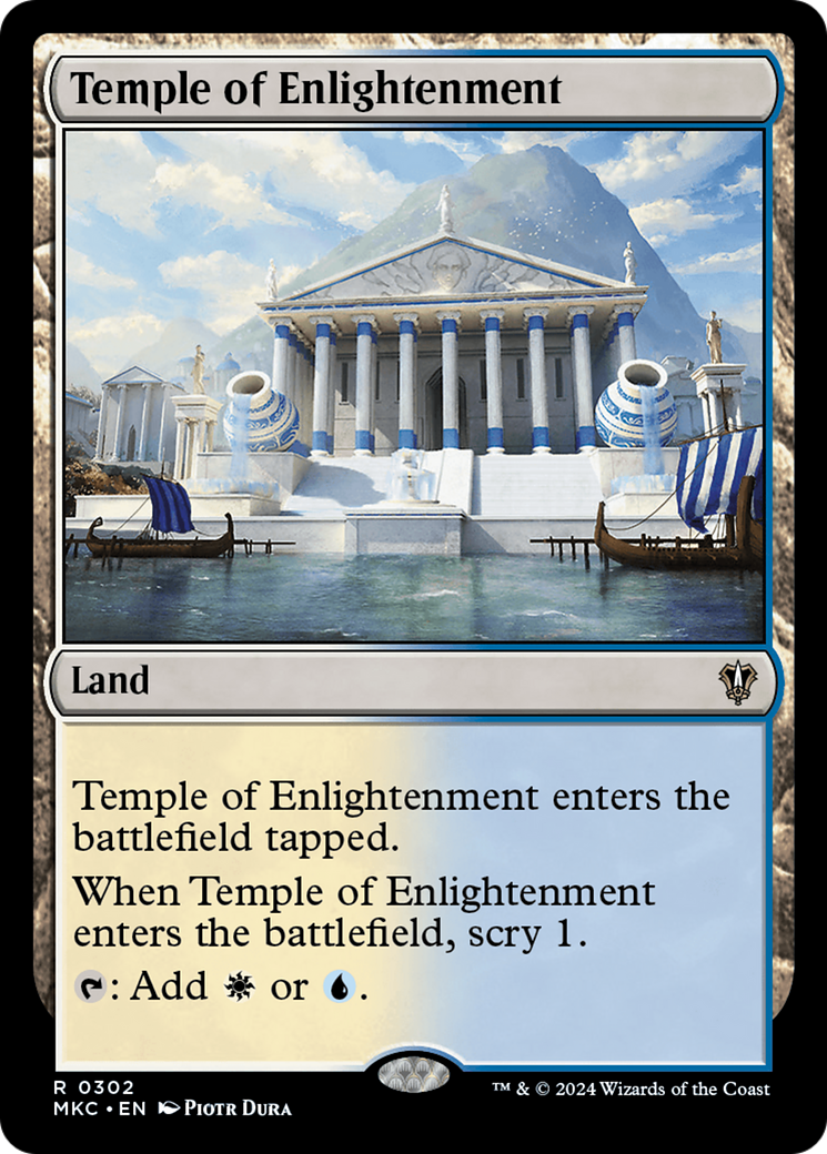 Temple of Enlightenment (302) [Murders at Karlov Manor Commander] - Deck Out Gaming