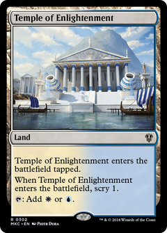 Temple of Enlightenment (302) [Murders at Karlov Manor Commander] - Deck Out Gaming